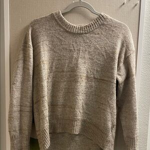 Old Navy Heathered Beige Women's Sweater